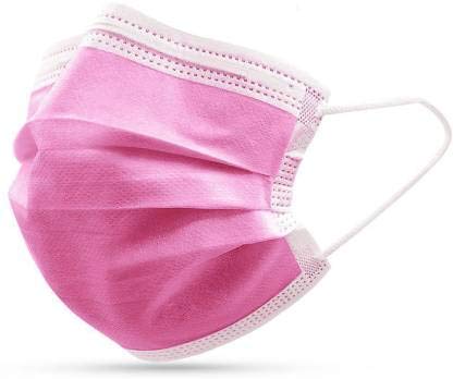 KGKR 3-Layer surgical Reusable Face Mask – Water Resistant Protection for Men, Women (Free Size, Multicolor)